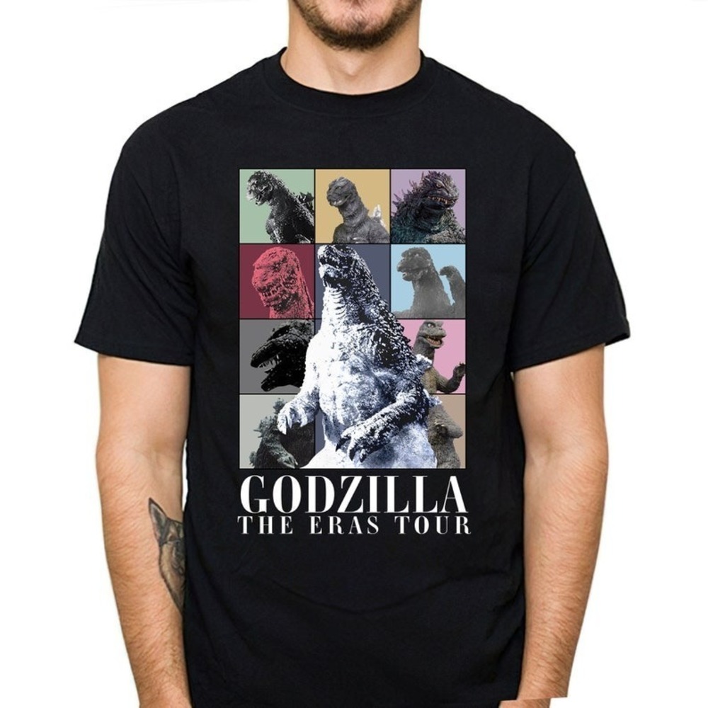 Retro Godzilla Eras Style T-Shirt, Godzilla Movie  Shirt